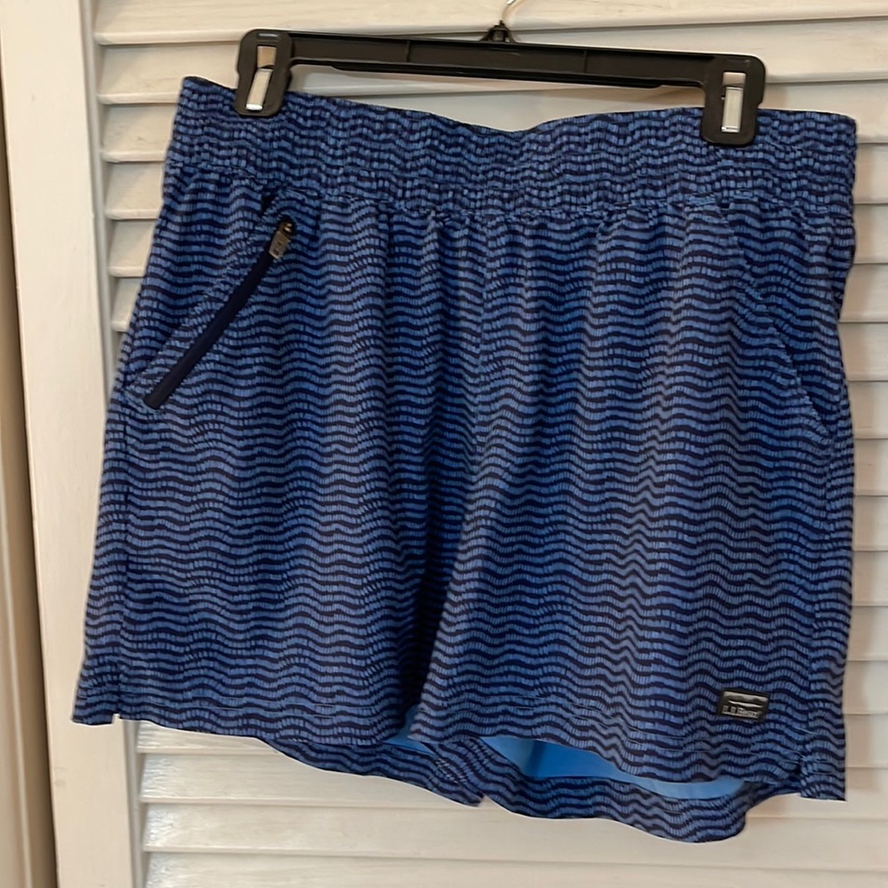 LLBean  swim shorts… unlined.